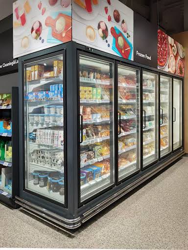 Cold storage for supermarkets