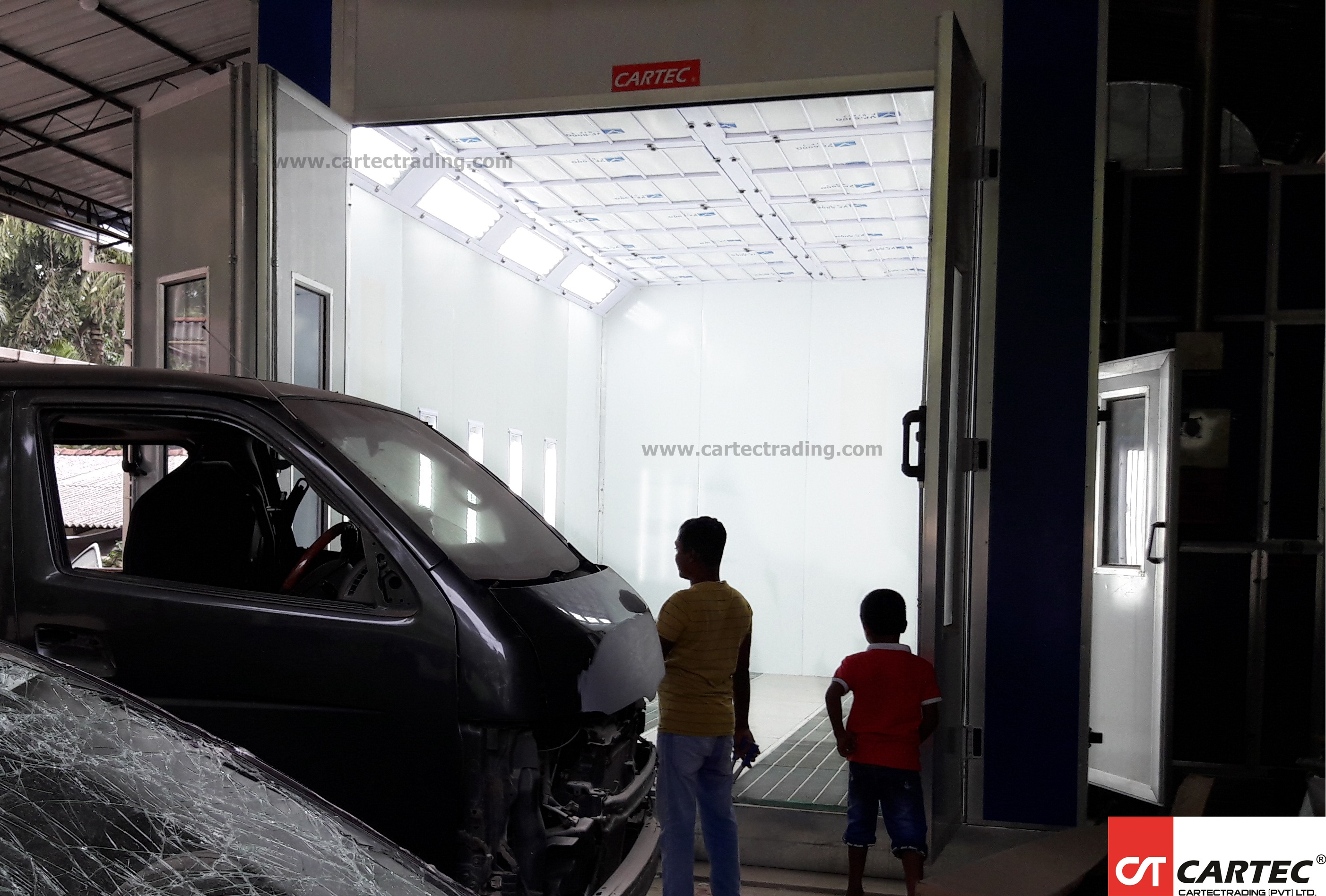 Standard Solvent Based Paint Spray Booth