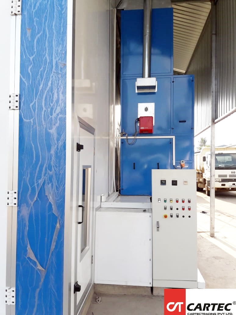 NEM Construction Truck Paint Booth - Image 3